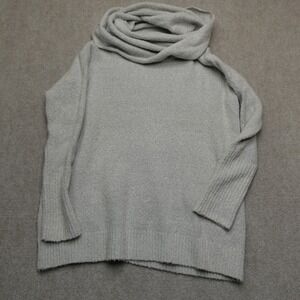 French Connection Sweater Womens Small‎ Gray Cowl Neck Long Sleeve 7% Wool